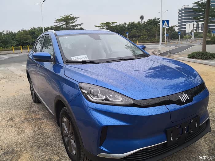 【图】威力十足,深圳首辆蓝色小威开心到家_威马ex5论坛_汽车之家论坛