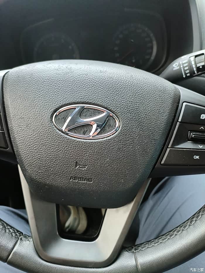 【图】现代2019款的ix35方向盘塑料粘手_北京现代ix35/mufasa 沐飒