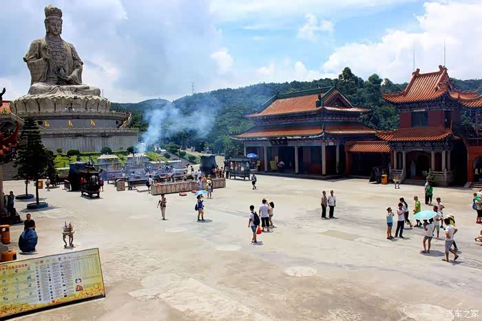 耀佛岭秀观音山,祈福许愿赏风景.