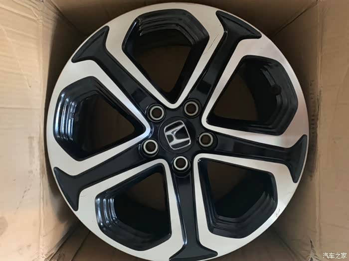【图】xrv17寸原厂轮毂_本田xr-v论坛_汽车之家论坛