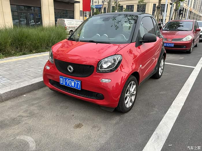 15款smart红色硬顶灵动版