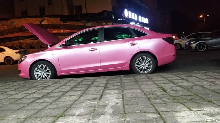 柳州第一台公子粉色英朗