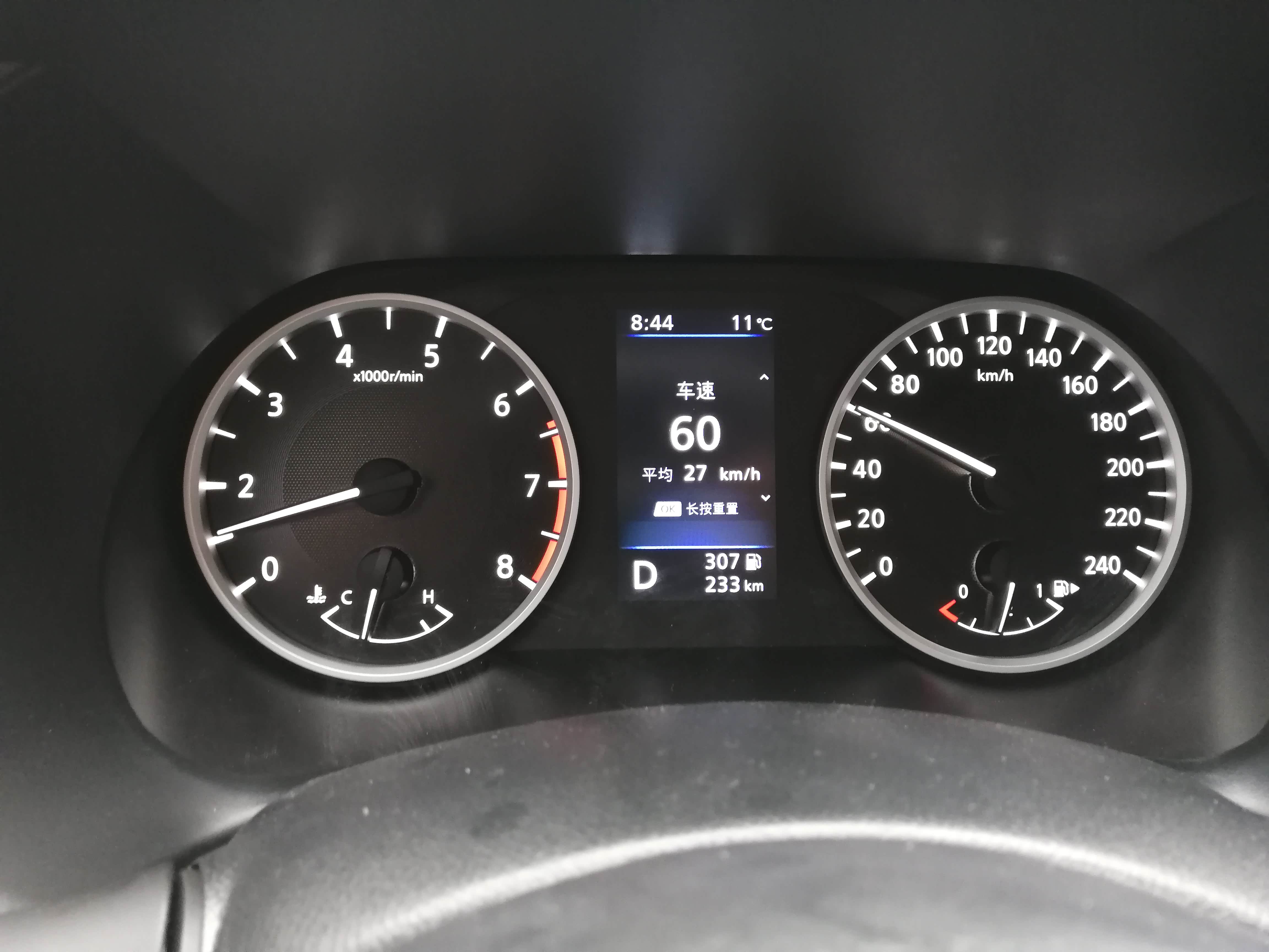 14代轩逸s档转速高水温表显示偏低