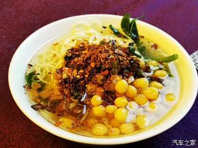 早起,一碗叙永豆汤面是必须的!