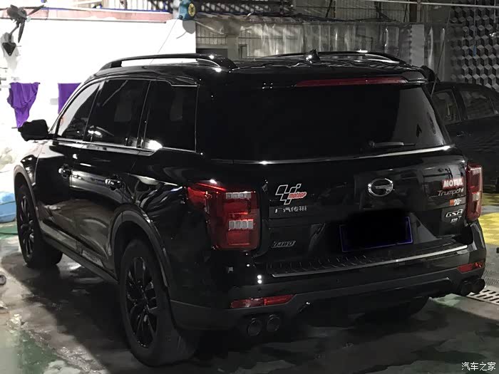 外表小改黑武士gs8更加霸气运动