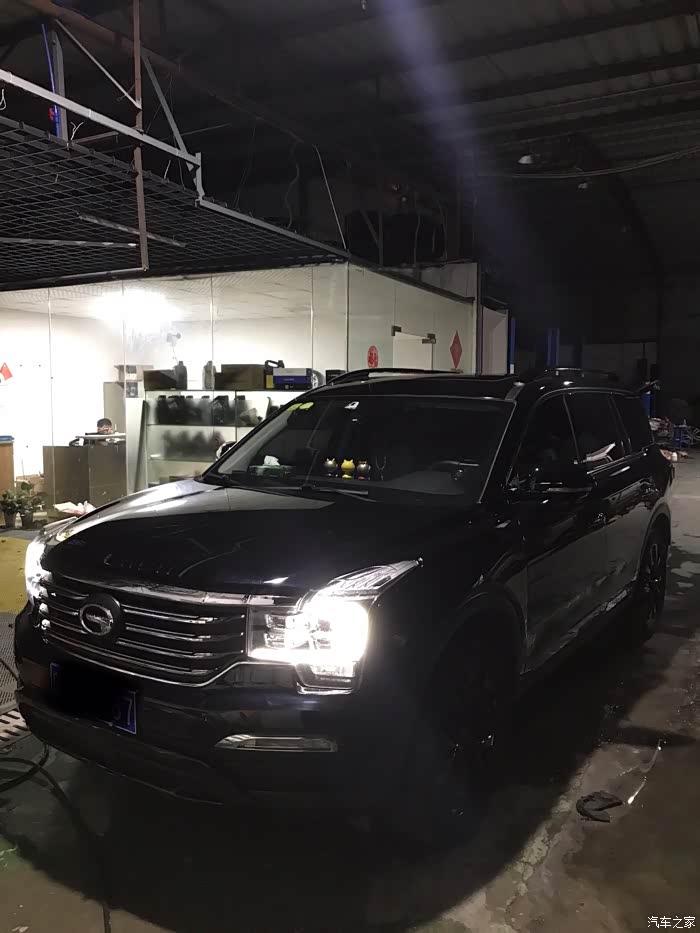 外表小改,黑武士gs8,更加霸气,运动