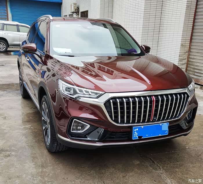 【图】岩浆棕的车比较少,把我的车发给大家看看_红旗hs5论坛_汽车之家