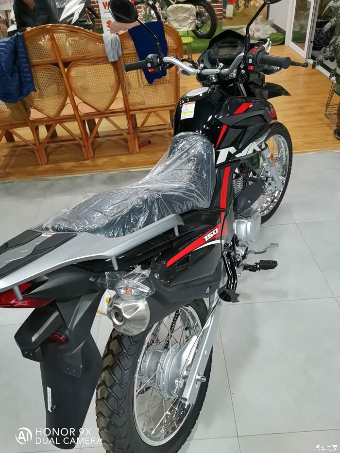 豪爵nk150遛车作业