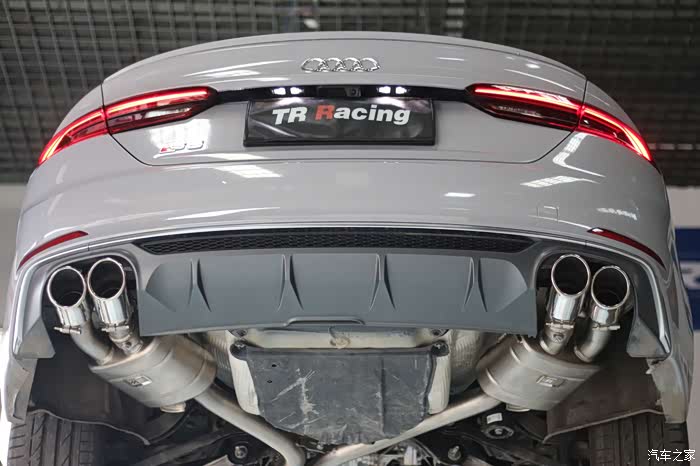 奥迪s5改装升级进气排气系统内外兼修由内而发