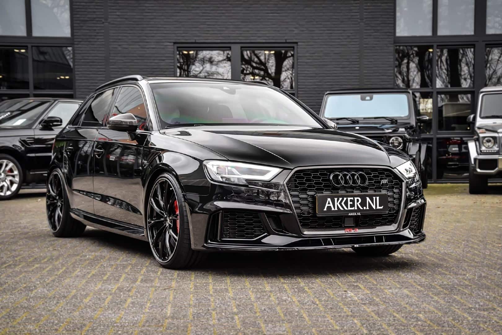audi rs3 sportback abt前脸设计很霸气.