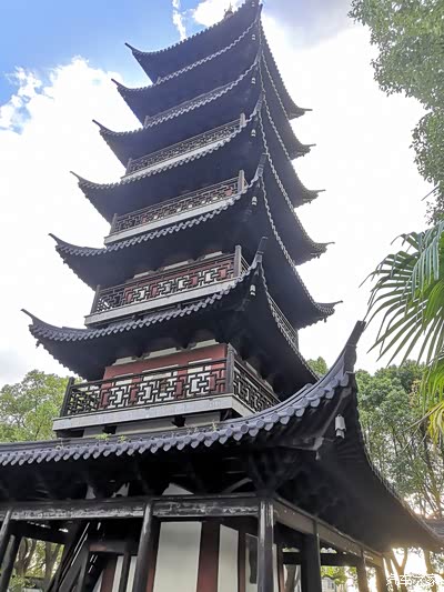 上海青浦青溪园万寿塔