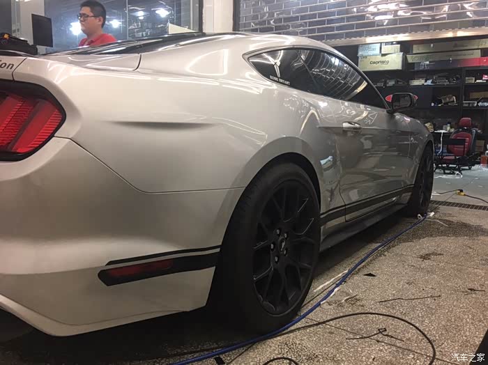 银色野马磨砂黑经典拉花