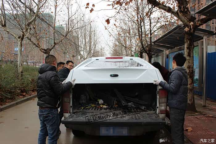 dmax 五十铃改装 后箱盖有改变才有创新