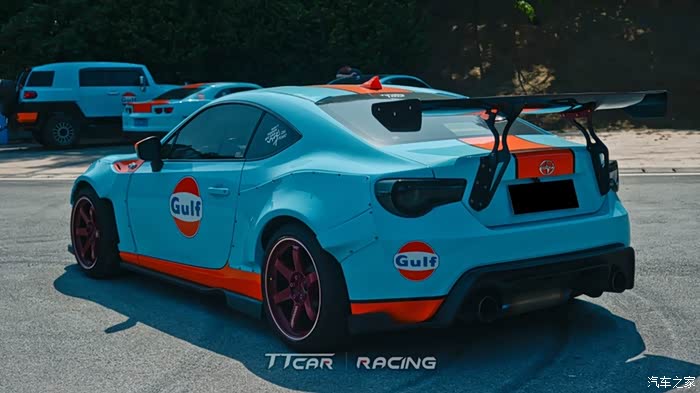 宝马三系大变身超级经典的海湾石油gulf涂装