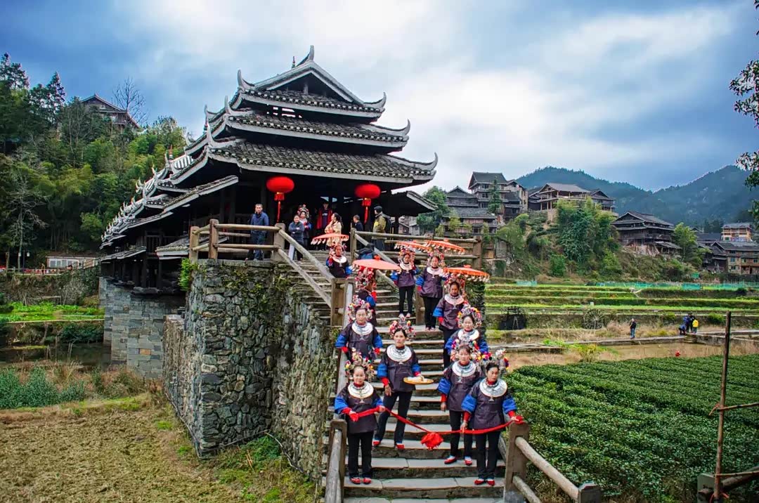 广西三江侗族自治县的风土人情.