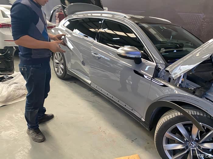 【图】达成愿望 水泥灰去轮眉_一汽-大众cc论坛_汽车之家论坛