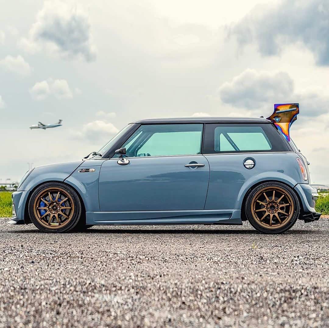 mini改装本田红头k20a,这么好看