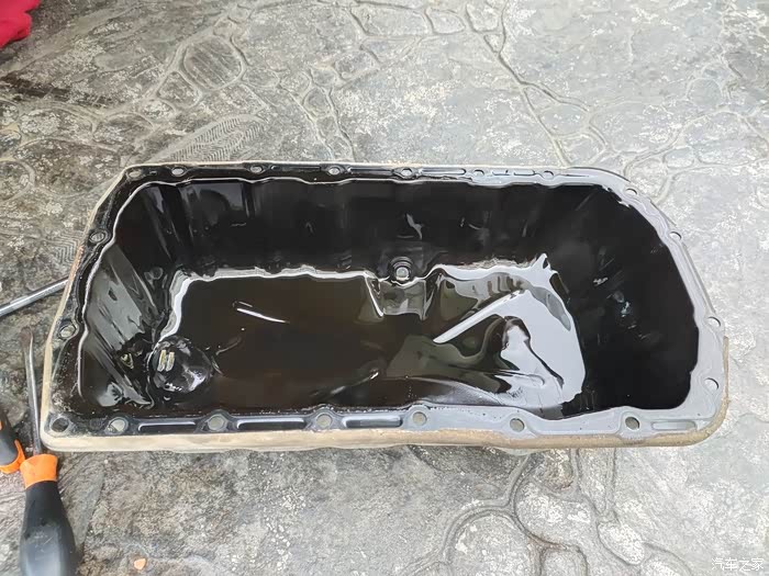 老捷达自己换油底壳