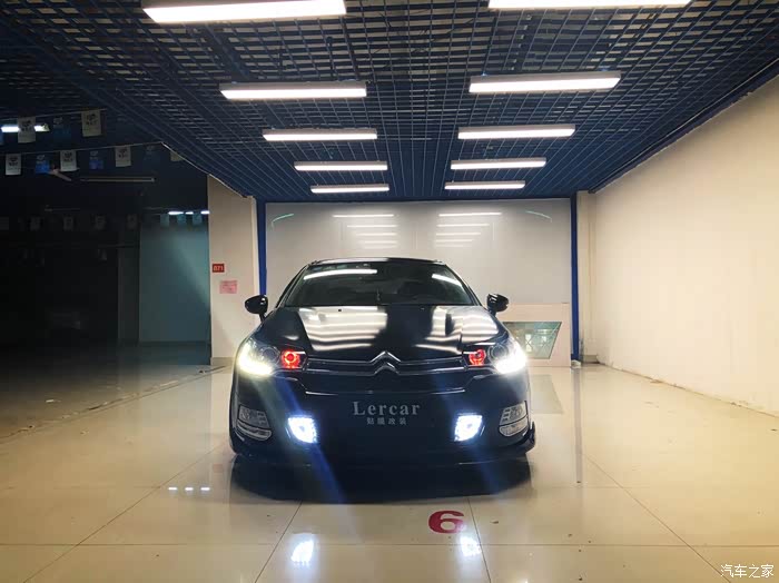 【图】黑武士车身改色膜作业——陶瓷哑光黑_雪铁龙c5论坛_汽车之家