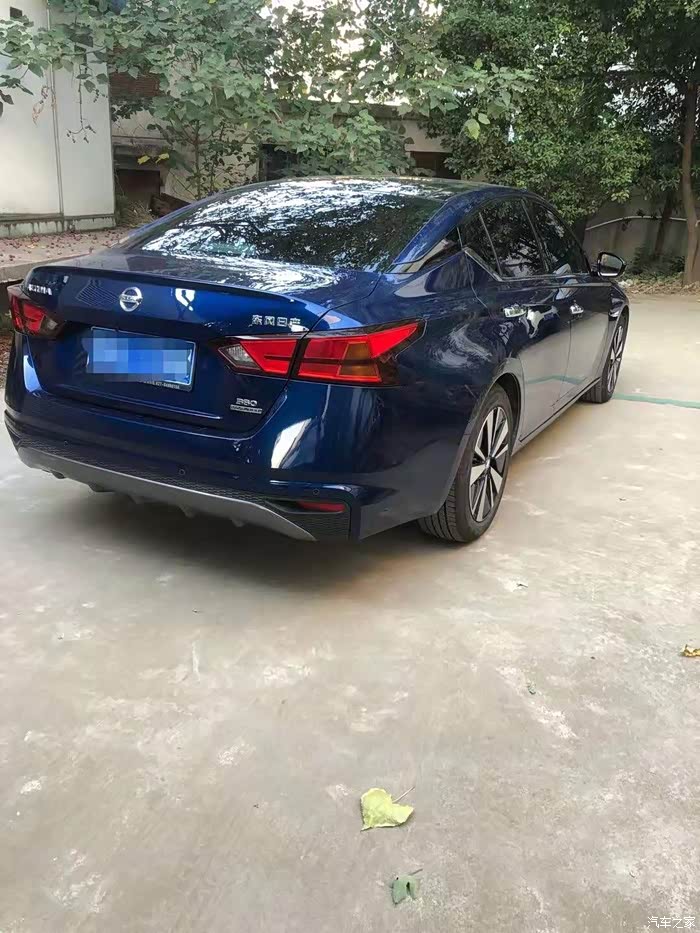 我的天籁极光蓝,始于颜值,陷于品质