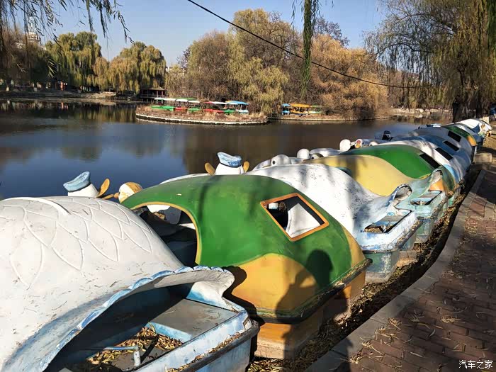 辽阳博越车友会博越带我重温童年回忆畅游辽阳青年湖公园