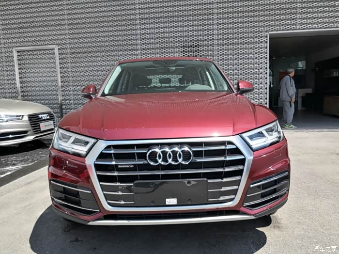 【图】q5l风雅-风尚红-提车贴_奥迪q5/q5l论坛_汽车之家论坛