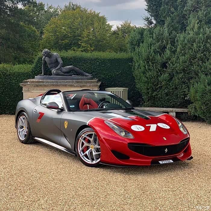 法拉利sp3jc特殊高定车型