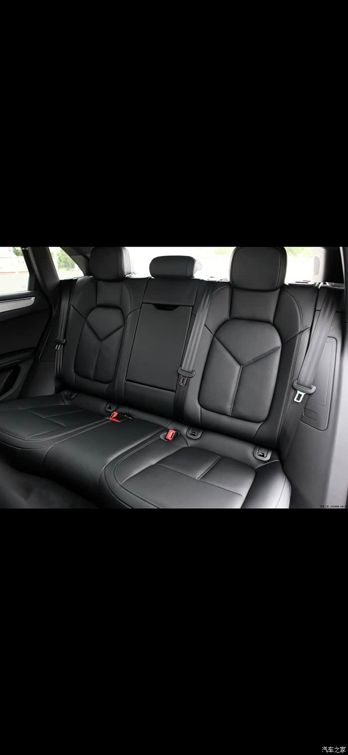 macan原厂黑色真皮座椅皮套