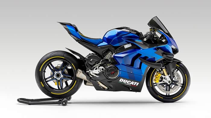 【图】【不止画车】手绘 蓝朋友 杜卡迪v4 与 兰博基尼lp750-4 sv