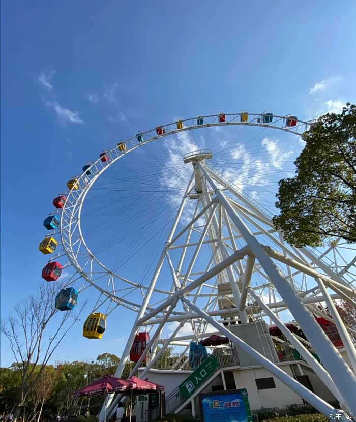 元旦自驾rx5游上海野生动物园