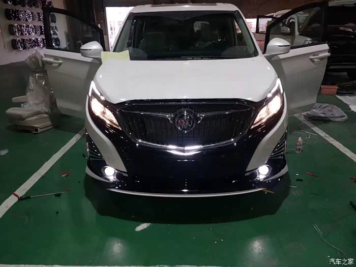 gl8前后包围改装分享