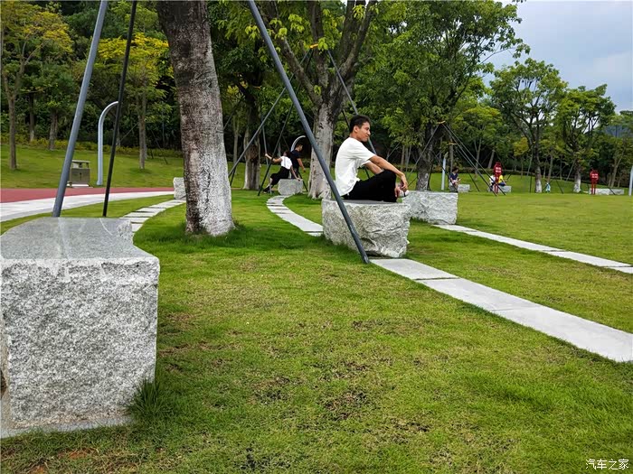 深圳长安车友会475风扇哥周末西田公园行