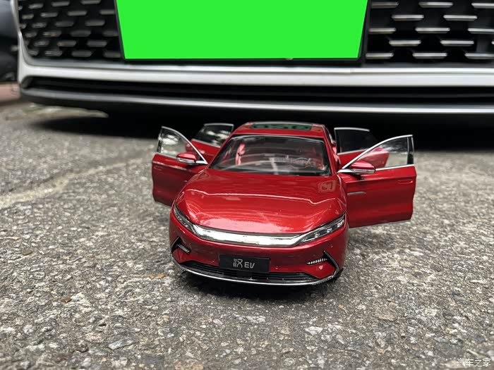 【图】【模型分享】有秦有汉,比亚迪1:18车模随拍_汉论坛_汽车之家