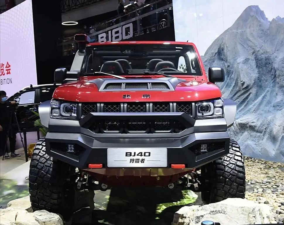 bj40电动敞篷硬顶图片