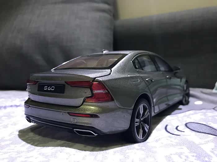 沃尔沃新款s60海岩灰拆箱静态欣赏