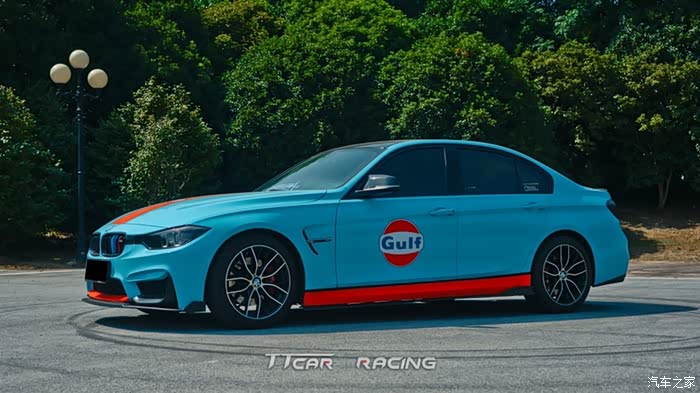 宝马三系大变身超级经典的海湾石油gulf涂装
