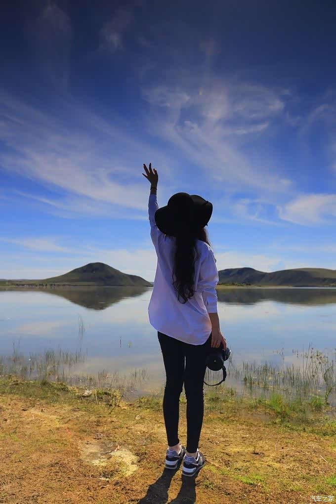 带上几个美女同事内蒙草原之行抽空交个作业感谢支持