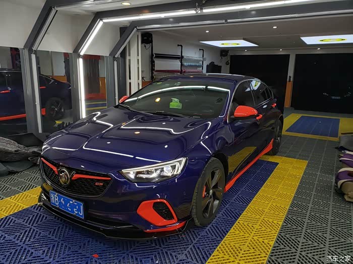 一侯哥最骚别克鹿头君威gs