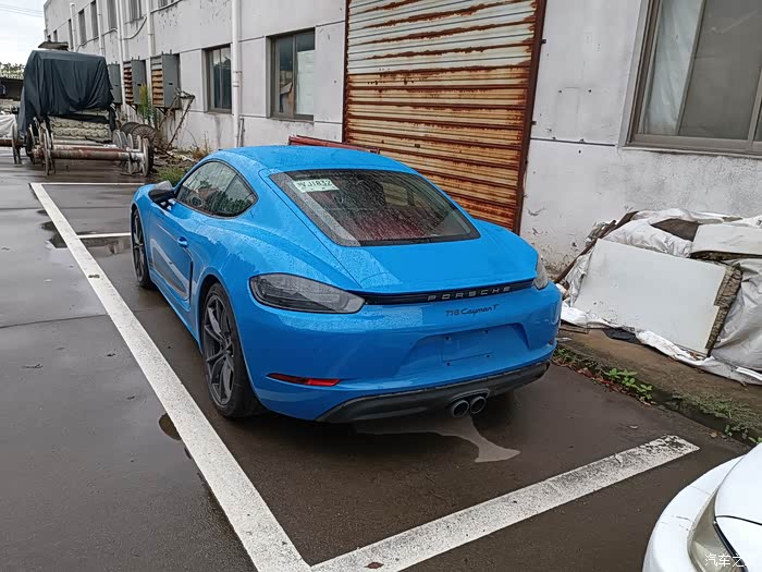 【图】鲨蓝 718cayman t_保时捷718论坛_汽车之家论坛