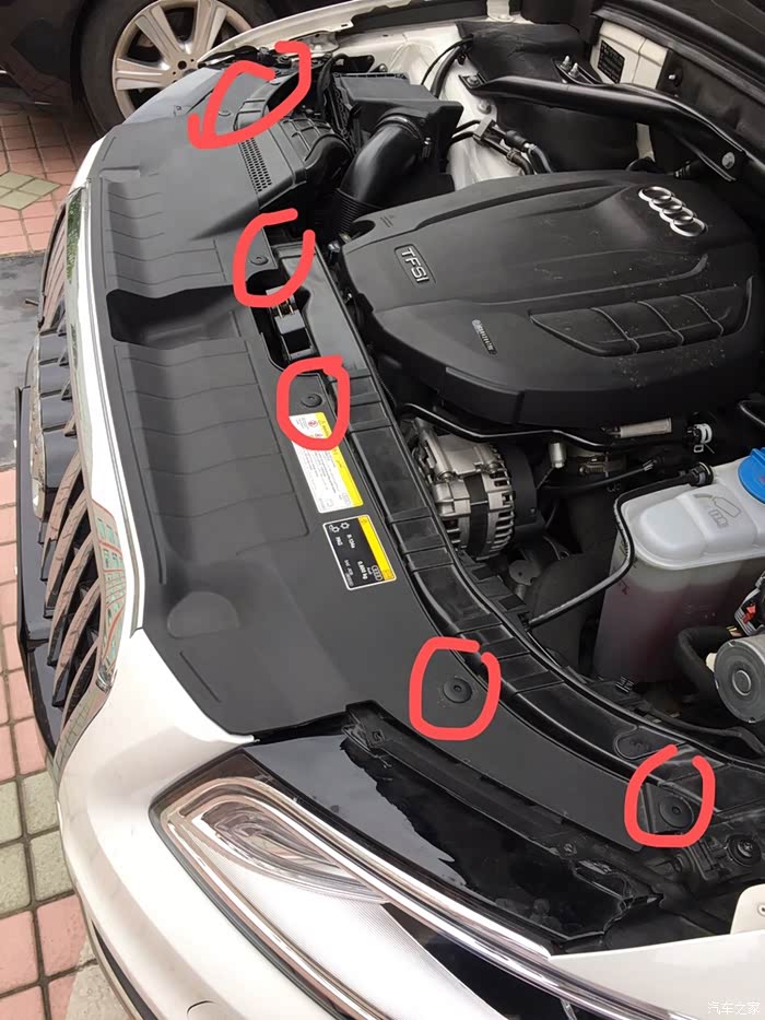 【图】【自己动手】打造防猫神器 及 水箱防护网施工_奥迪q5/q5l论坛