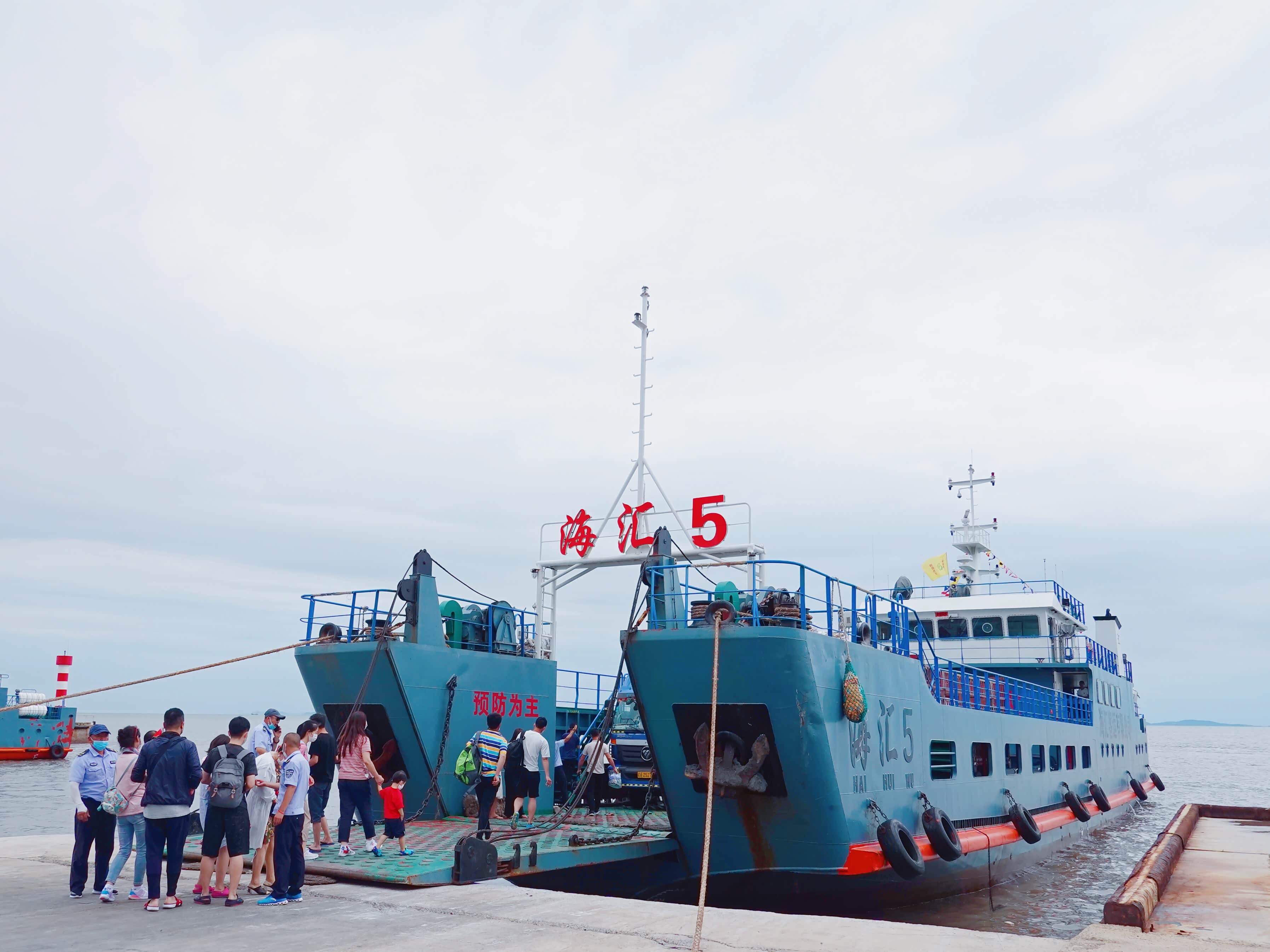 出发山岛东北唯海岛县-海县中最也旅游资源最丰富岛屿海岸线就有94