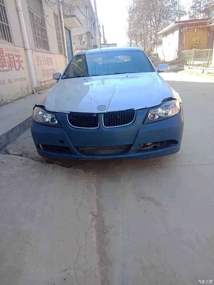 改宝马前脸完成