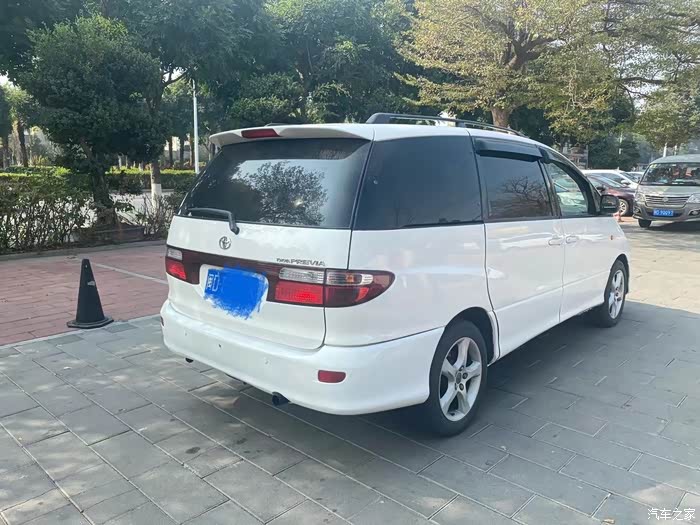 03年丰田普瑞维亚大霸王自动24保险到7月份内饰外观好