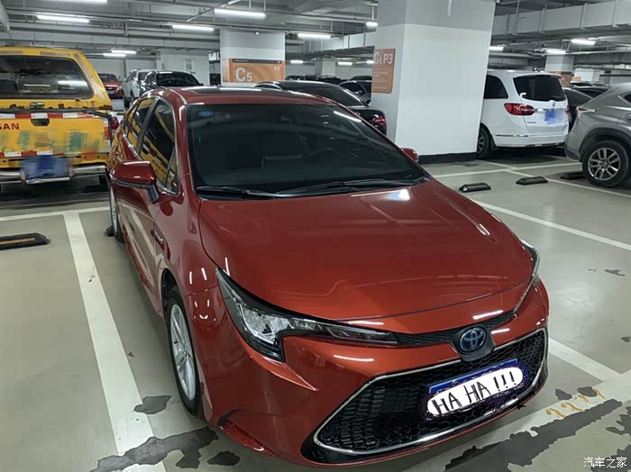 迟到的提车作业雷凌双擎赤焰红