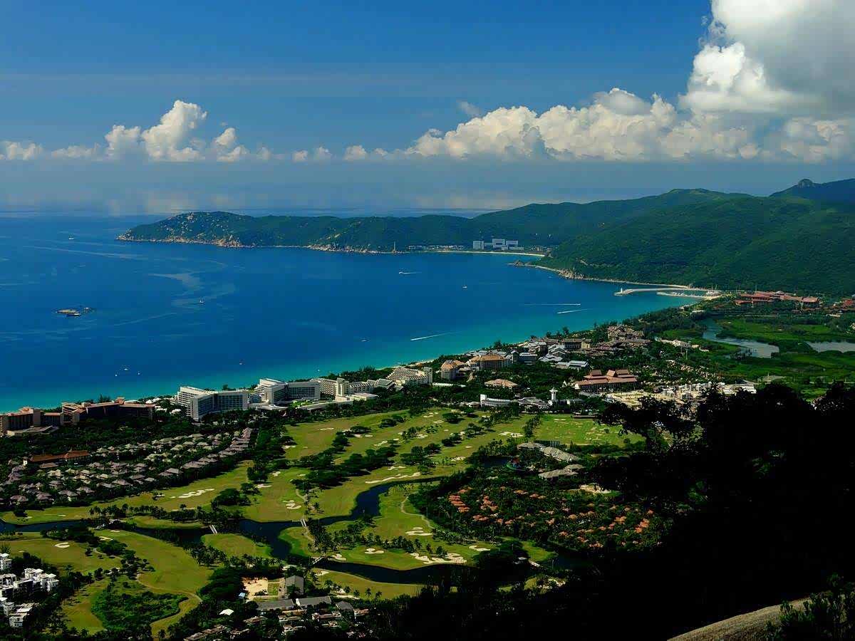 三亚亚龙湾美丽的风景,真是太美了!