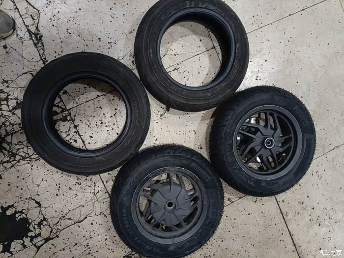 本田裂行升级倍耐力天使轮胎