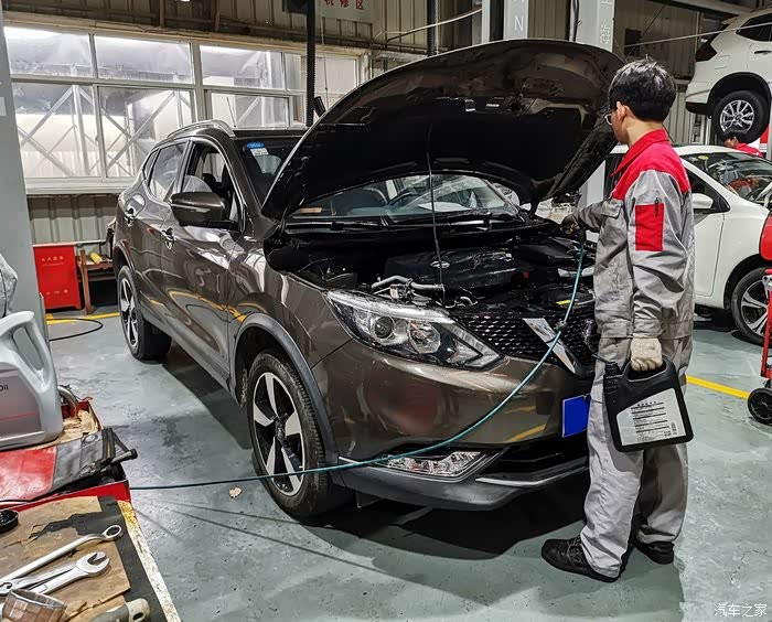 敢发就敢送逍客保养日记