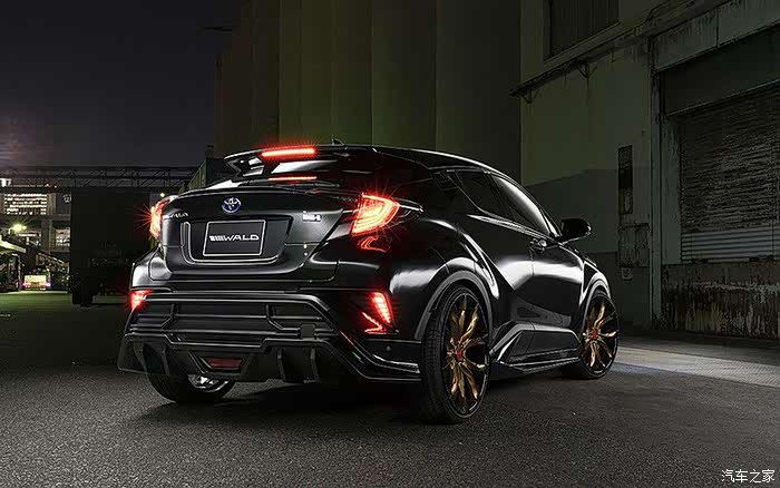 打造奢华黑武士风格丰田chr改装案例