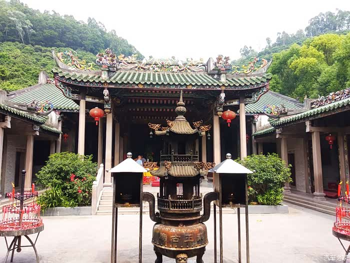 深圳长安车友会258邱成全之游龙王古庙分享