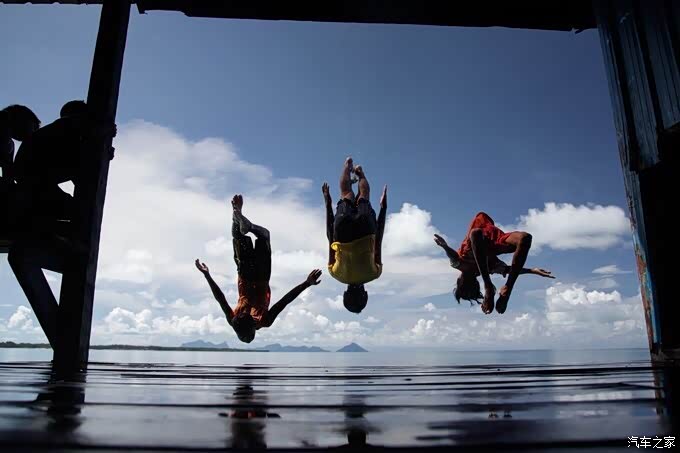 海洋之子马来西亚仙本那的孩子们